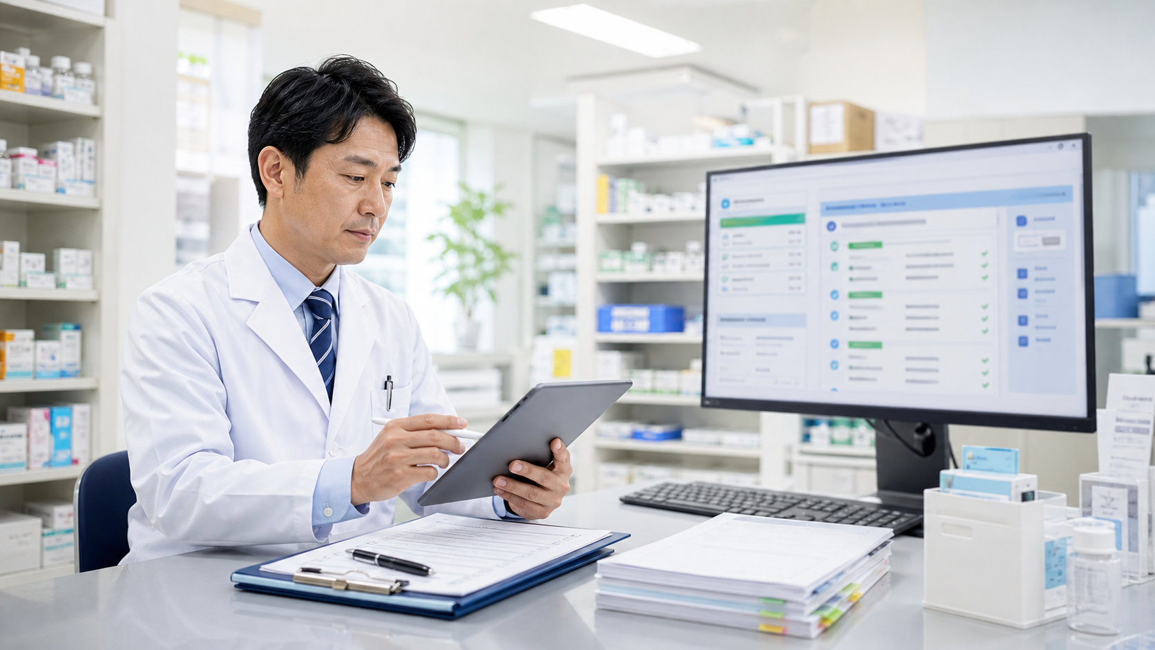 電子処方箋マスタ点検で薬局が確認すること