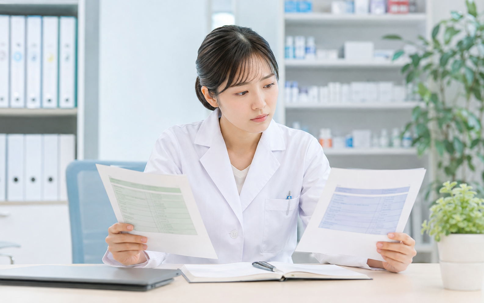 引き止めの条件と元の課題を冷静に確認する薬剤師