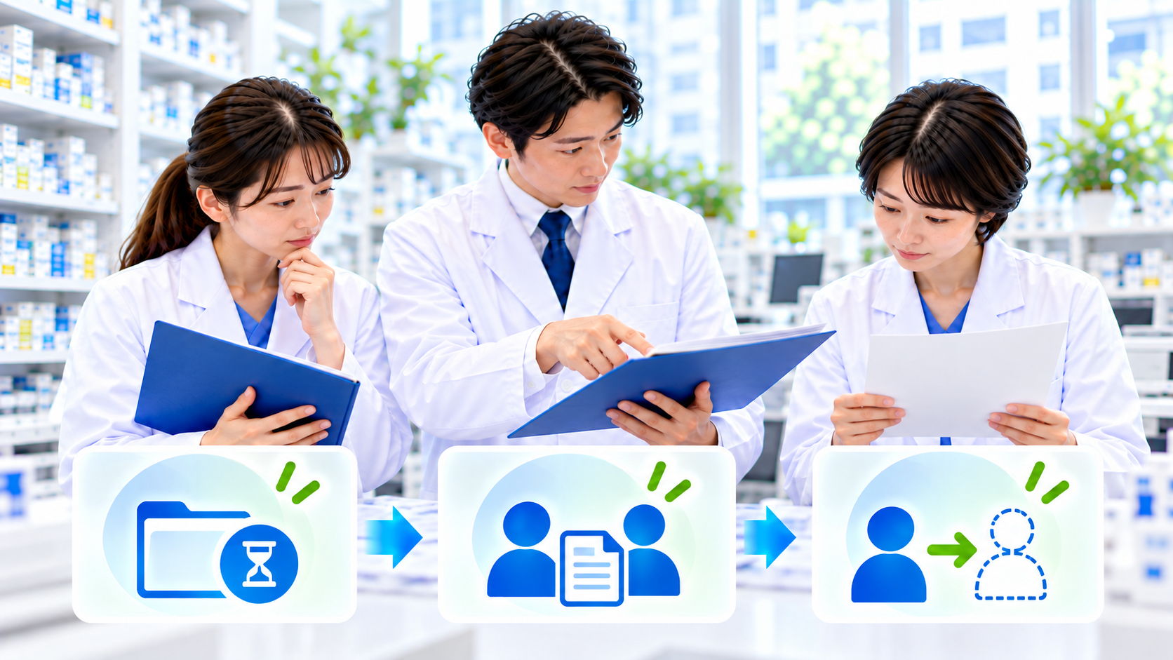 面接官が本人の説明と未確認の範囲を採用担当へ共有するイメージ